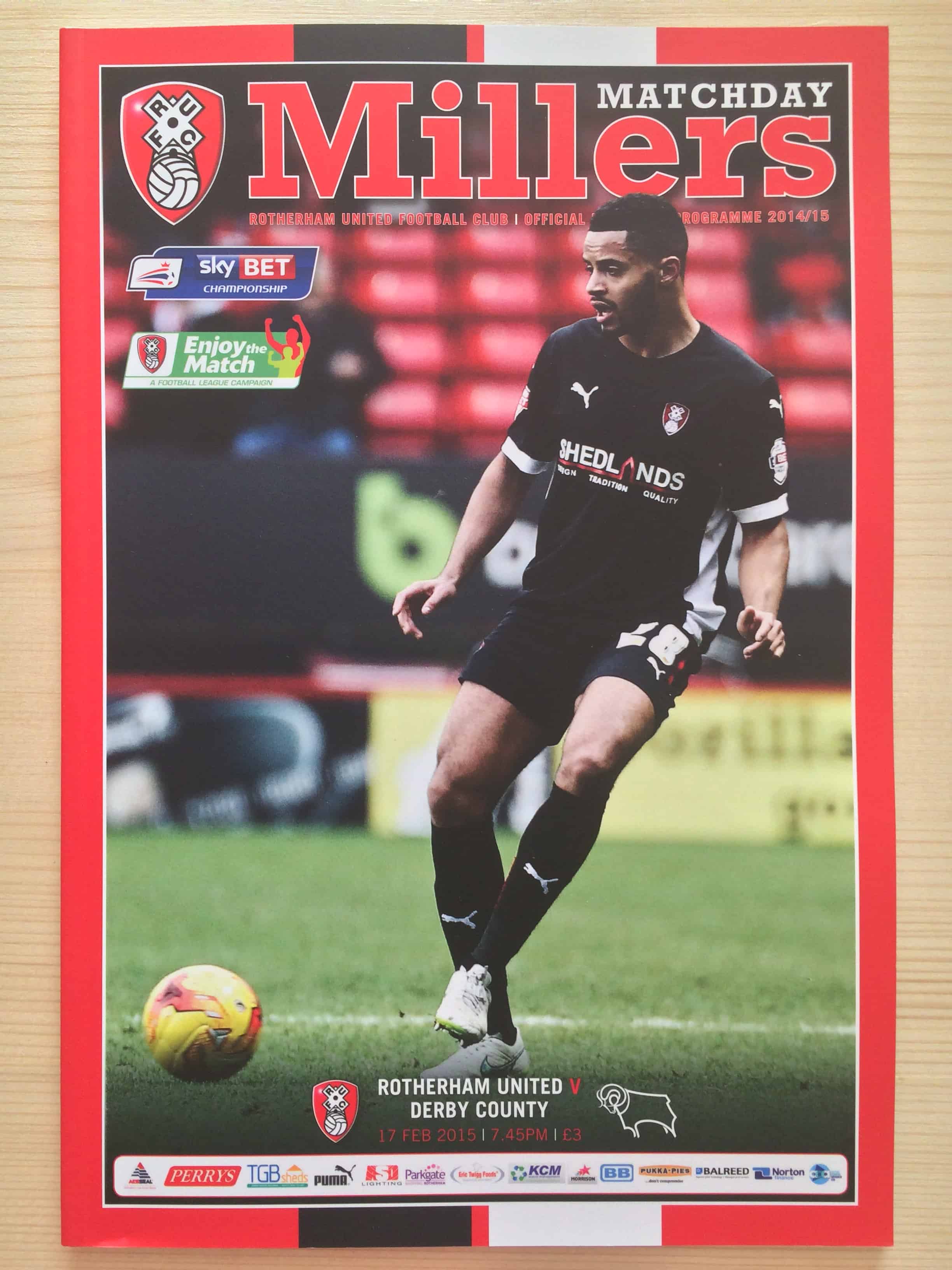 Rotherham United FC v Derby County FC